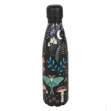 Load image into Gallery viewer, Dark Forest Print Metal Water Bottle

