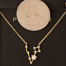 Load image into Gallery viewer, Secret Box Pisces Constellation Necklace: GD
