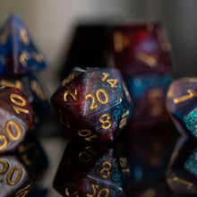 Load image into Gallery viewer, Helix Nebula Acrylic Dice Set
