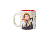 Load image into Gallery viewer, Karma is a Cat Pop Star Coffee Mug
