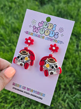 Load image into Gallery viewer, Retro Kids Telephone Multilayered Earrings

