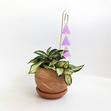 Load image into Gallery viewer, Plant Jewelry Pick: Iridescent Triangles for Houseplants
