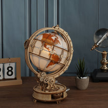 Load image into Gallery viewer, DIY Wooden Puzzle: Luminous Globe
