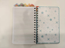 Load image into Gallery viewer, Rainbow BriteRB Starlite Twink Star Spiral 5 Tabbed Notebook
