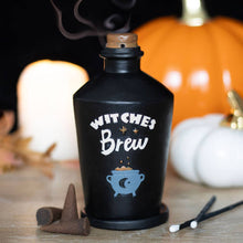 Load image into Gallery viewer, Witches Brew Potion Bottle Halloween Incense Cone Burner

