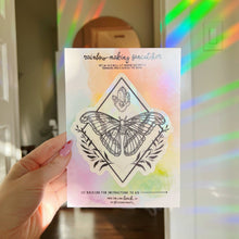 Load image into Gallery viewer, Moth Suncatcher Window Decal
