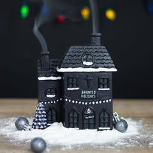 Load image into Gallery viewer, Haunted Holiday House Gothic Christmas Incense Cone Burner
