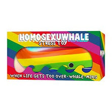 Load image into Gallery viewer, Homosexuwhale Stress Toy
