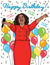 Load image into Gallery viewer, Oprah Happy Birthday Card
