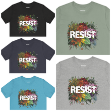 Load image into Gallery viewer, RESIST TeeShirt | Resist TShirts | No Kings Protest Apparel | Resist Facism: Black Heather / L
