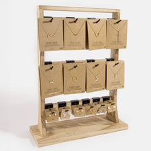 Load image into Gallery viewer, Wooden Necklace Display Stand: WOOD
