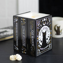 Load image into Gallery viewer, Black Cat Book of Spells Oil Burner and Wax Warmer
