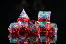 Load image into Gallery viewer, Counterspell Sharp-Edged Resin Dice Set
