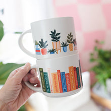 Load image into Gallery viewer, Potted Plants Large Ceramic Mug
