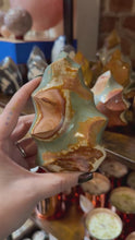 Load and play video in Gallery viewer, Polychrome Jasper Flame

