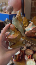 Load and play video in Gallery viewer, Polychrome Jasper Flame

